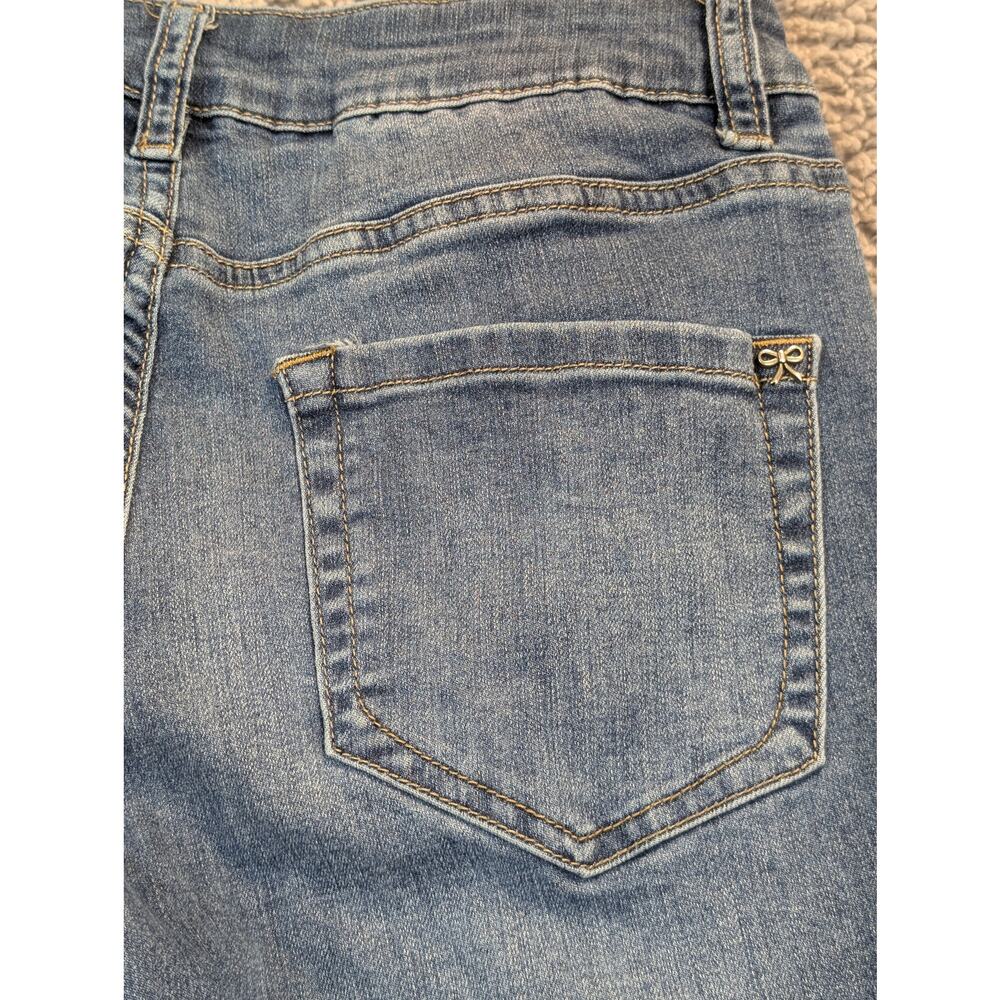 Nanette LePore Jeans Women's Size 6 Blue Hamilton Skinny (0590)